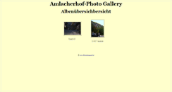 Desktop Screenshot of amlacherhof.ddsl.at
